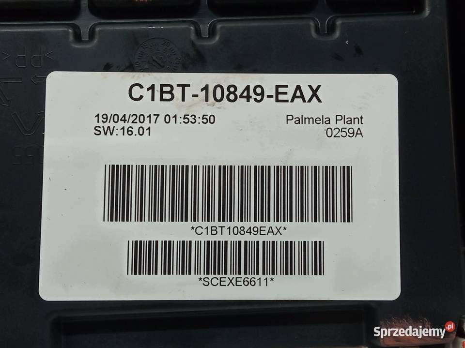 LICZNIK C1BT10849EAX 10 B Ford Fiesta Mk7