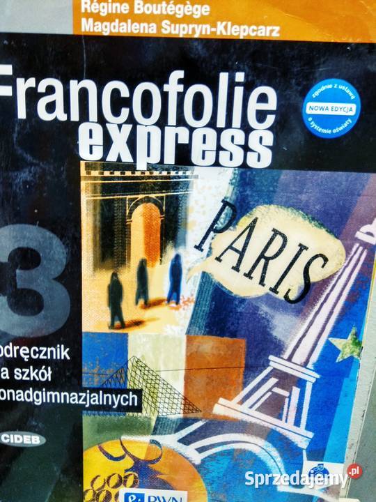 Francofolie express 3 podręcznik kursy językowe Warszawa