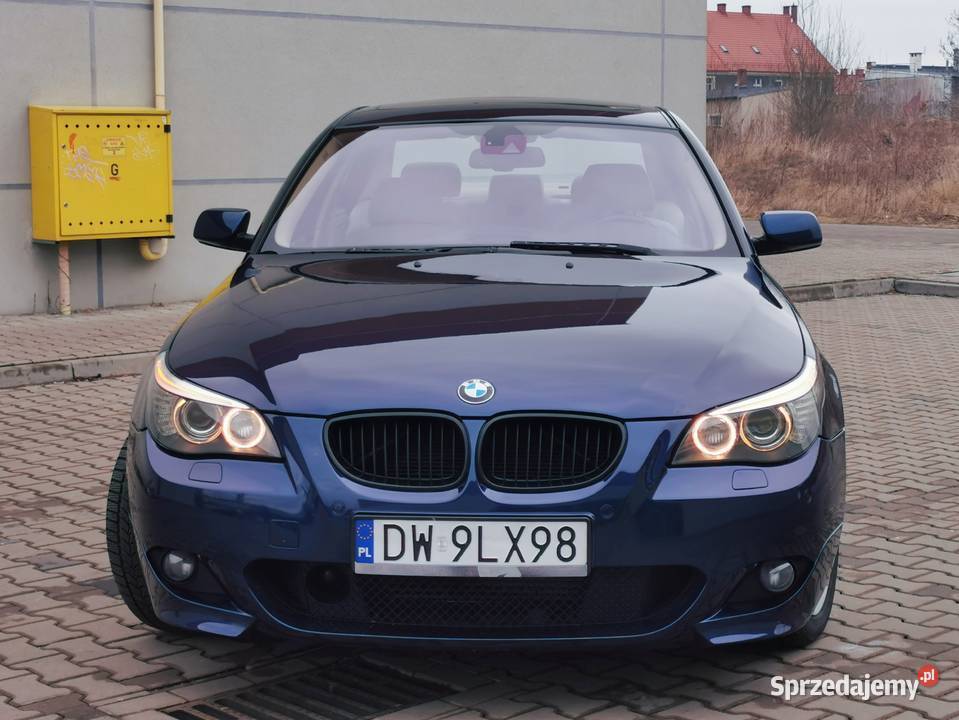 BMW E60 530XD 235 2007r m pakiet bogate Świebodzice