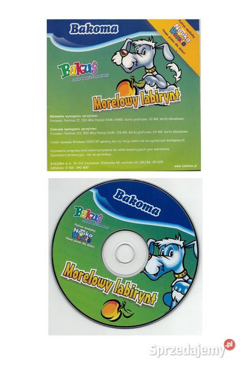Bakuś bakoma morelowy labirynt PC gra