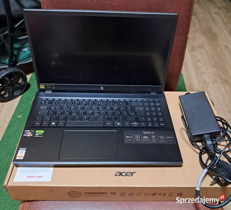 Acer Nitro V15 ANV1541 Ryzen 7 7735HS RTX 4060 8 Gdańsk sprzedam