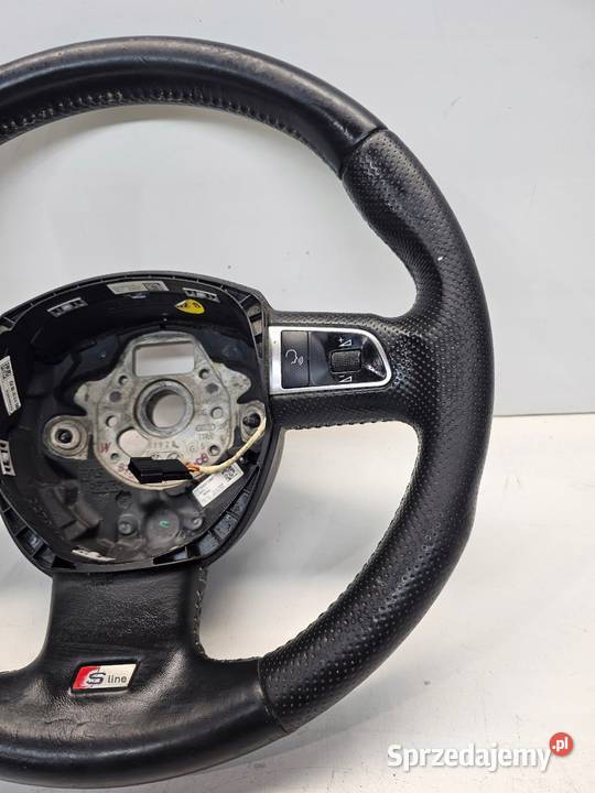 KIEROWNICA SKÓRA MULTIFUNKCJA S LINE AUDI A4 B8 Przystajń