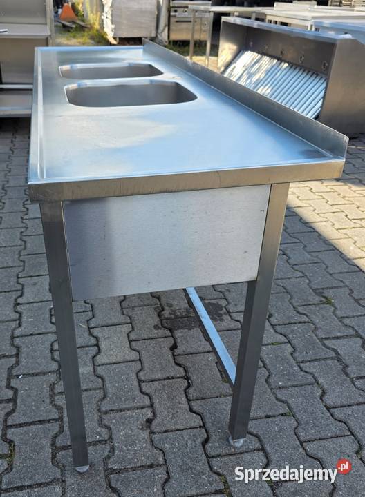 Zlew 2 Komorowy Z Blatem Roboczym 2006085 M1043 Nowe Skalmierzyce sprzedam