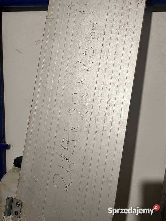 Burty aluminiowe Kiełpino sprzedam