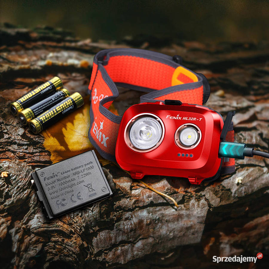 Latarka czołowa Fenix HL32RT czerwona mazowieckie Warszawa