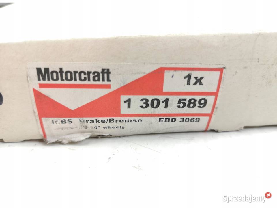 KLOCKI HAMULCOWE PRZÓD FORD TRANSIT 9100 ASO