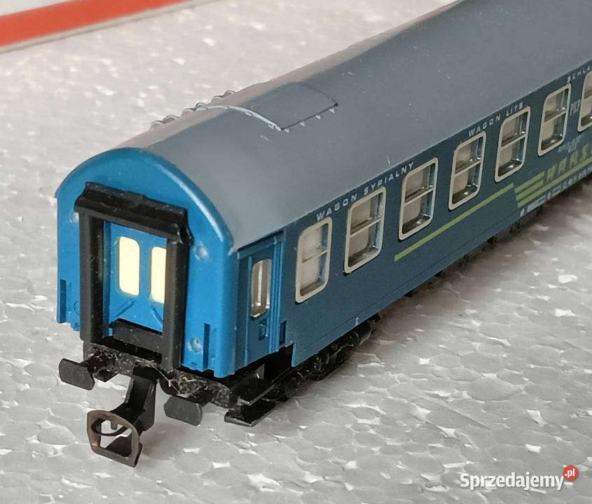 Wagon osobowy WARS PKP ciemnoniebieski BTTB