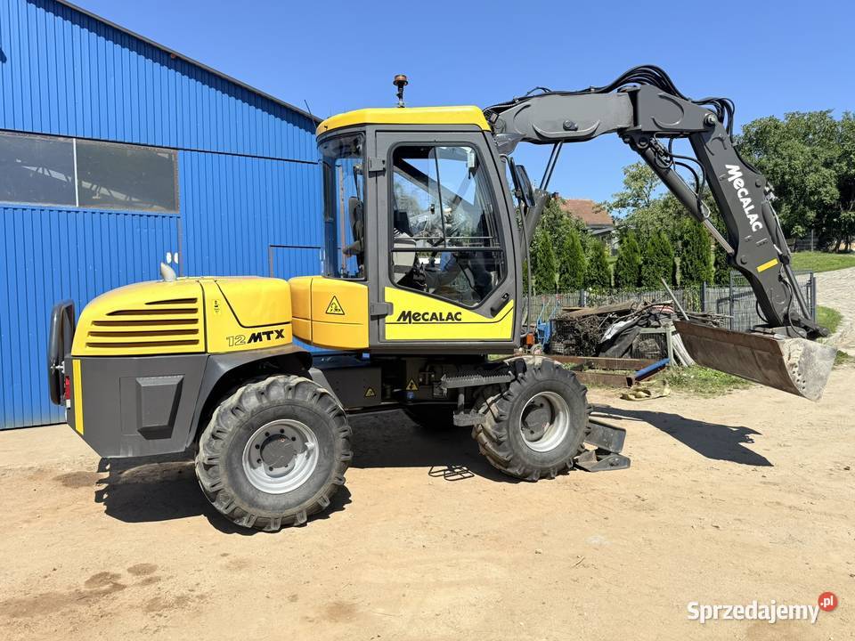 Mecalac 12MTX 2015 lubuskie Żary