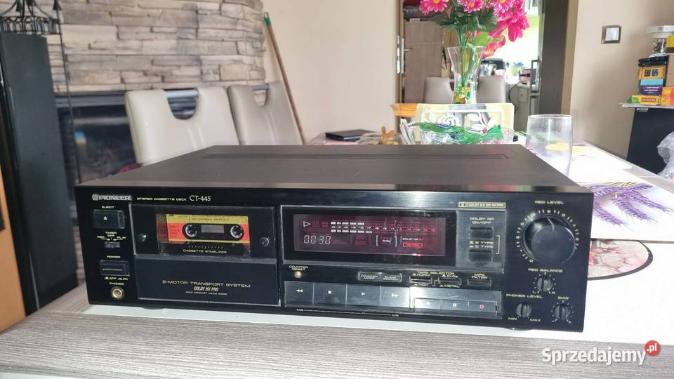 Magnetofon kasetowy Pioneer CT445 Dolby B C HX Warta
