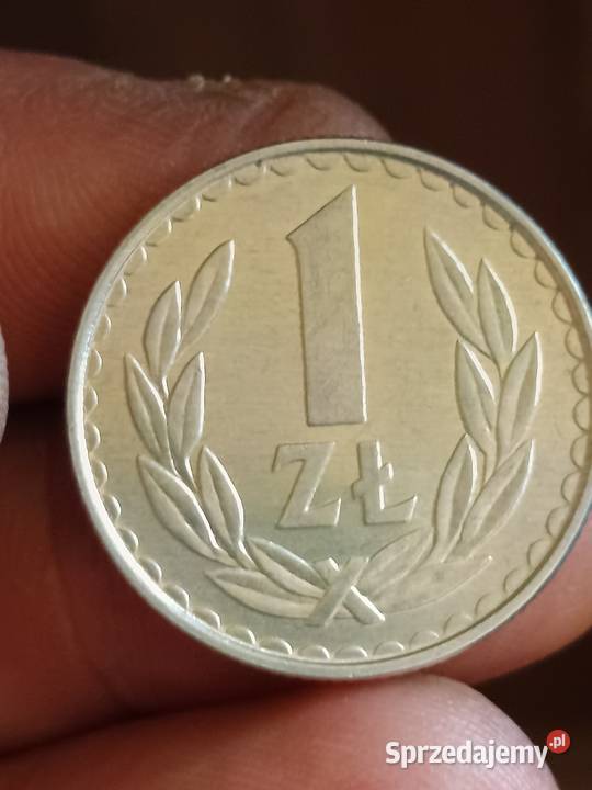 Sprzedam monete 1 zloty 1983 r lekka skrętka bbb Chełm