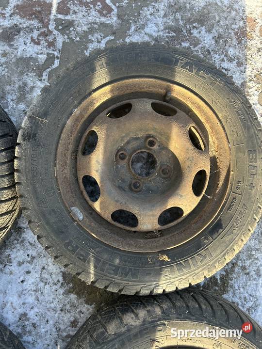 Koła zimowe r13 vw Seat skoda 4x100 Samochodowe Świebodzice