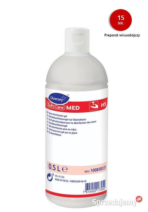Płyn do dezynfekcji Rąk Soft Care Des E Bydgoszcz
