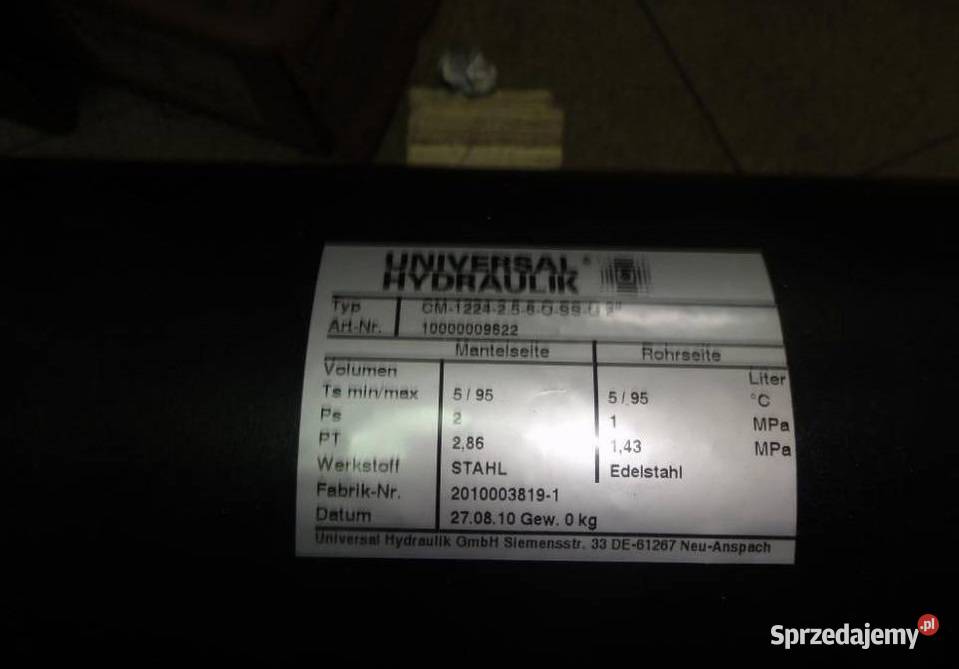 Chłodnica do skrzyni biegów żurawia Dąbrowa Górnicza
