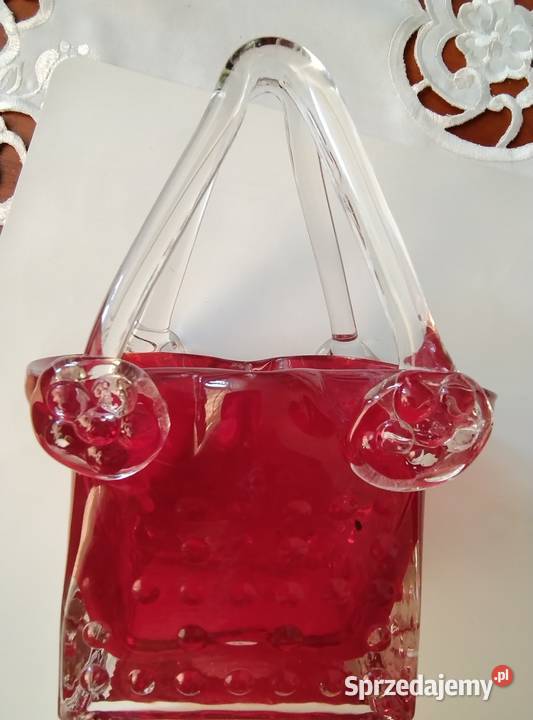 Czerwonorubinowe szkło artystyczne