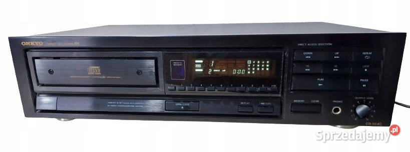 ONKYO odtwarzacz kompaktowy CD player DX 6640 Odtwarzacze CD i MD Międzychód sprzedam