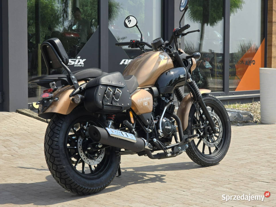 Romet inny ROMET SOFT 125 cruiserchopper Kup na bagażnik