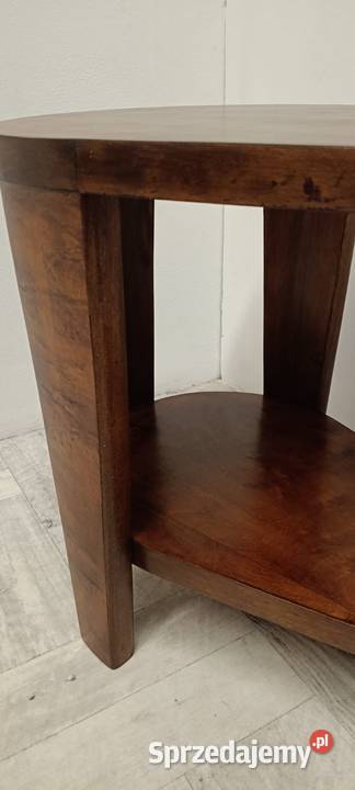 Stolik kawowy art deco design lata 50te drewno Radomsko