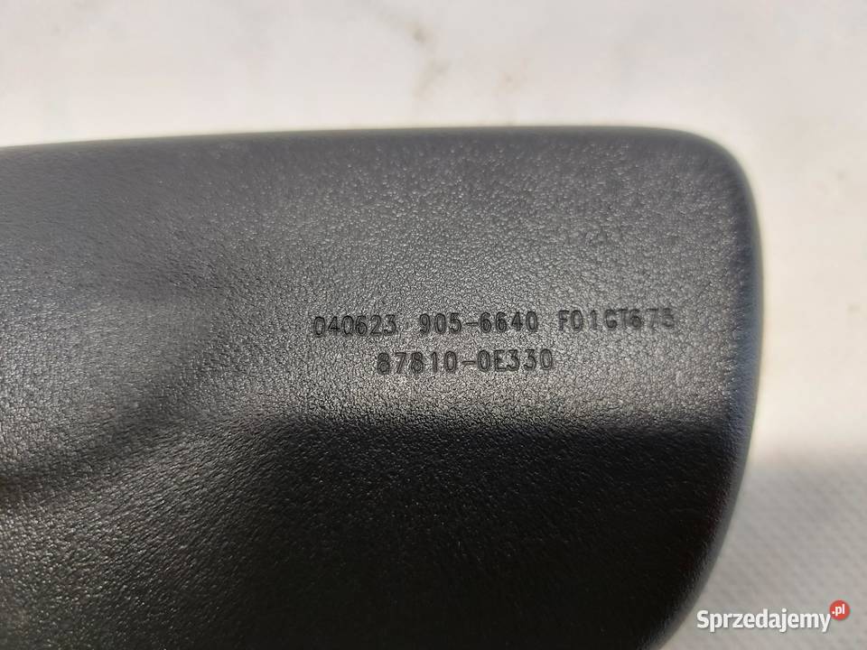 LEXUS RX500H V 5 2023 LUSTERKO WSTECZNE