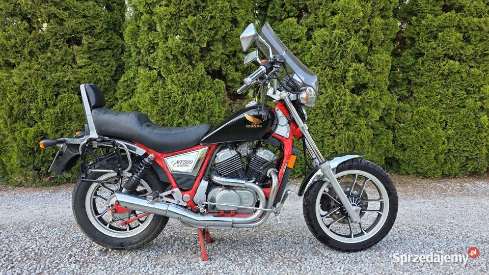 Honda vt 500 shadow zarejestrowany motocykl