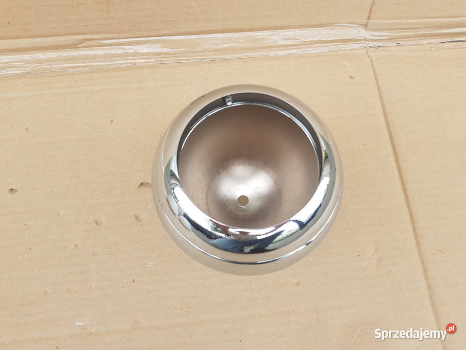 Klosz do lampy KULKA KULA metalowa CHROM 150mm Warszawa