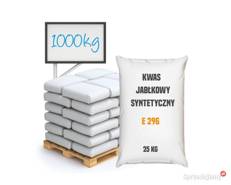Kwas jabłkowy dodatek spożywczy E296 Nowe