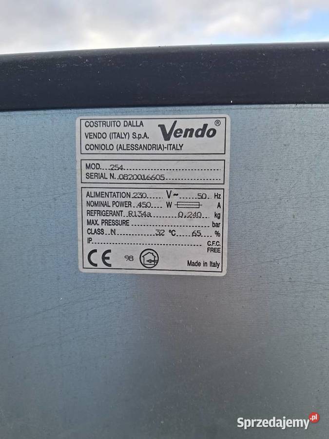 Puszkomat Vendo 254 Gastronomia Żary