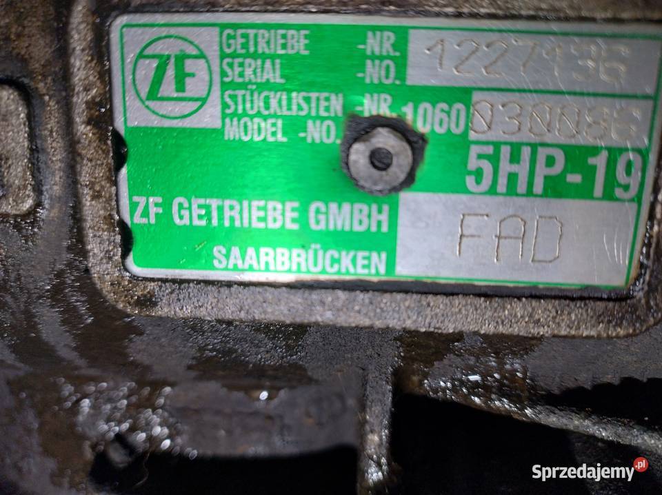 AUDI A6 C5 VW PASSAT B5 SKRZYNIA BIEGÓW AUTOMAT