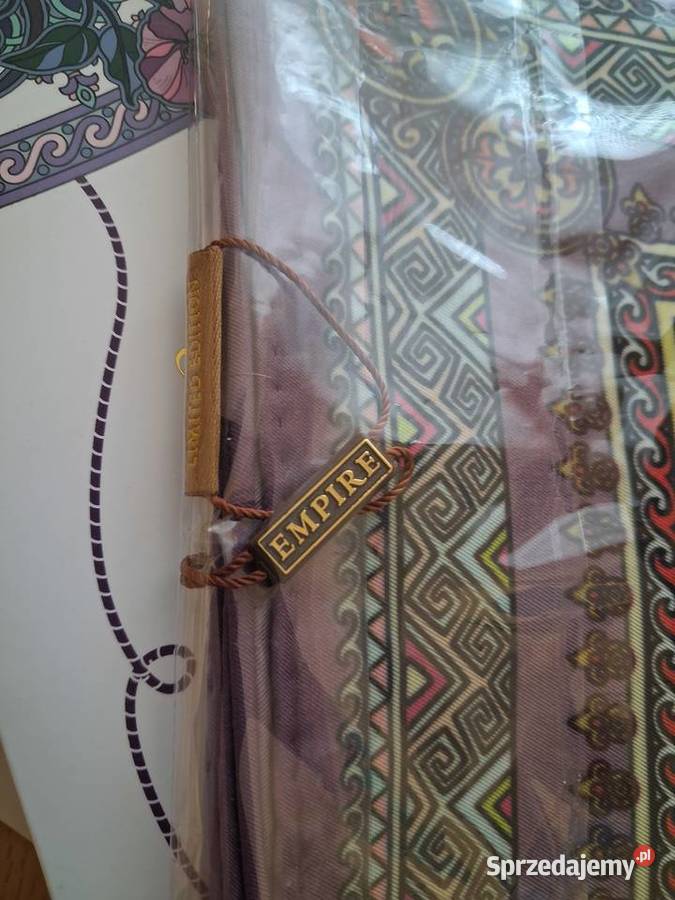 Kazachski luksusowy szal z jedwabiu mazowieckie Warszawa sprzedam