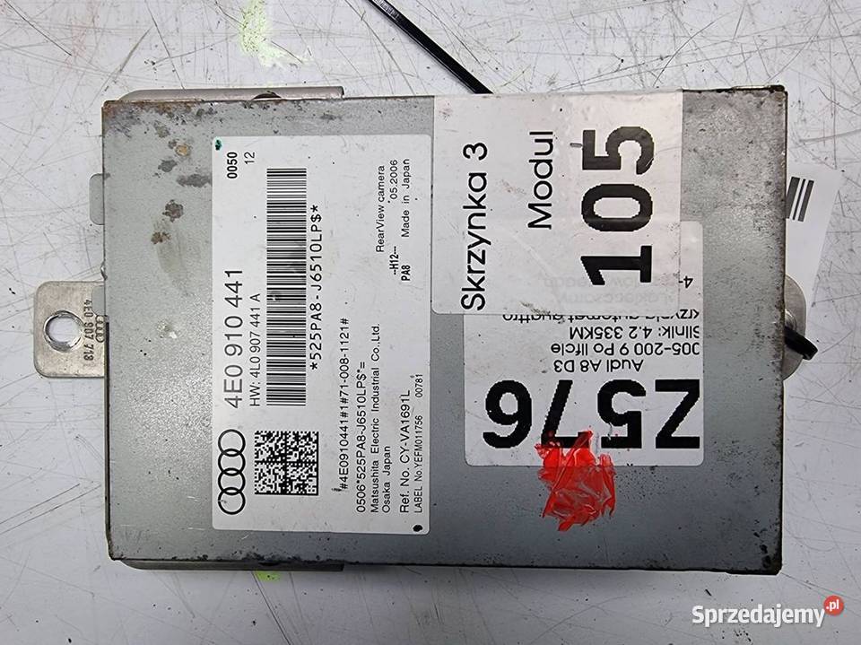 MODUŁ AUDI A8 D3 II LIFT 4E0910441 Pozostałe kujawsko-pomorskie