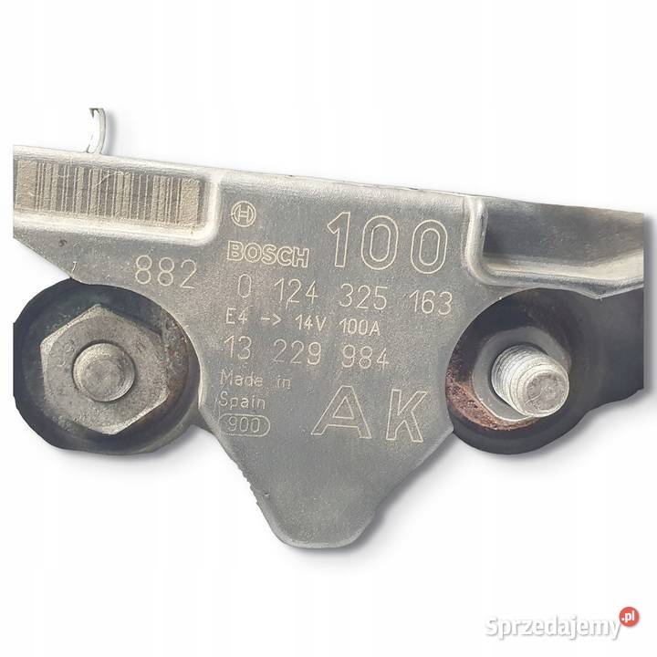 ALTERNATOR Opel Astra III H Zafira B 16 16V 100 Chełm sprzedam