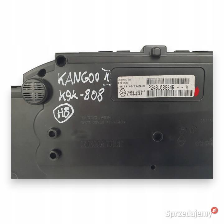 LICZNIK ZEGARY P248108864R Renault Kangoo II 15 lubelskie Chełm