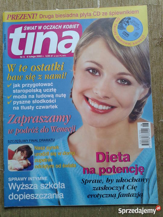TINA 6 2002 DIETA NAMIĘTNYCH KOCHANKÓW Piszczac