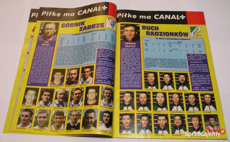 MAGAZYN SPORTOWY SKARB KIBICA LIGA 1999 Łódź