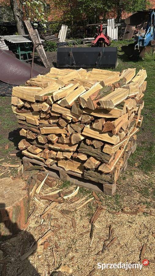 Drewno kominkowe akacja wielkopolskie Godziesze Wielkie