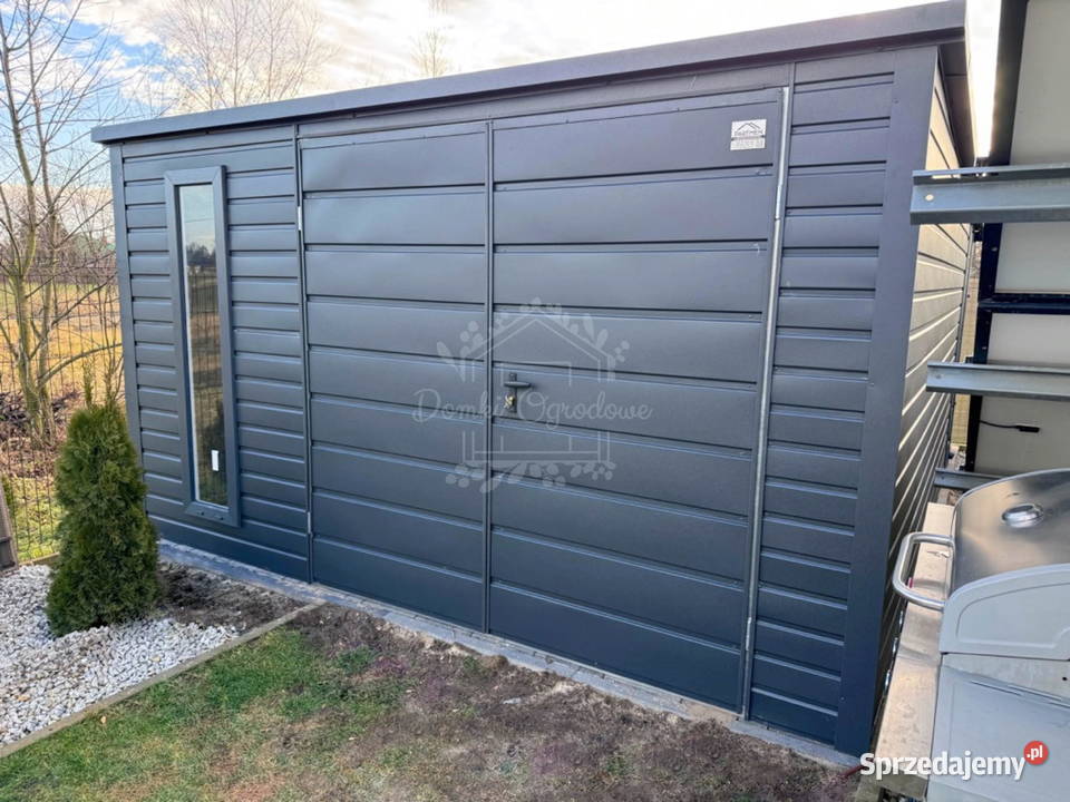 Schowek domek ogrodowy 35x4m wiata 05m antracyt zachodniopomorskie Drawsko Pomorskie sprzedam