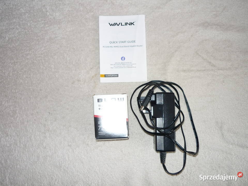 Router wifi dwupasmowy gigabitowy Wavlink AC router Kuleje sprzedam