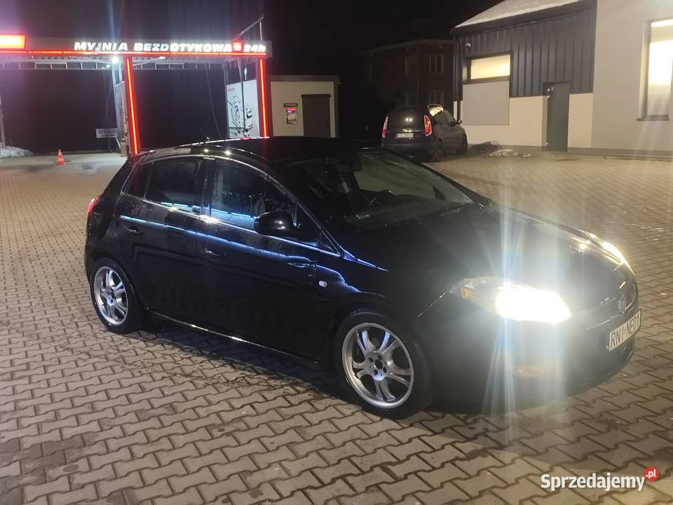 Fiat bravo 19 jtd czarny Moderówka