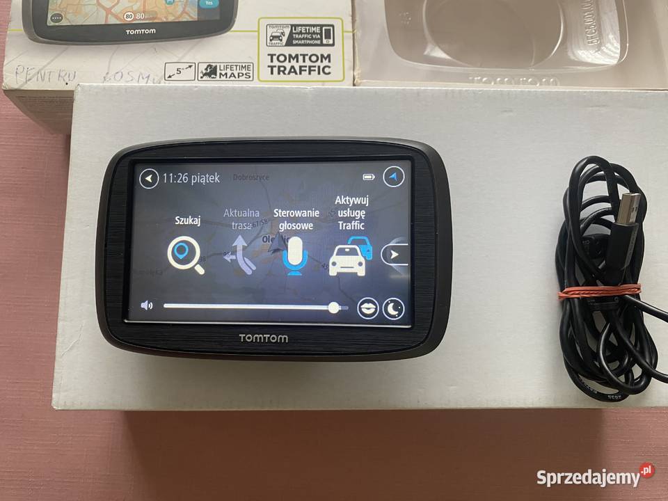 Nawigacja TomTom GO 50 Dożywotnia aktualizacja Elektronika Oleśnica