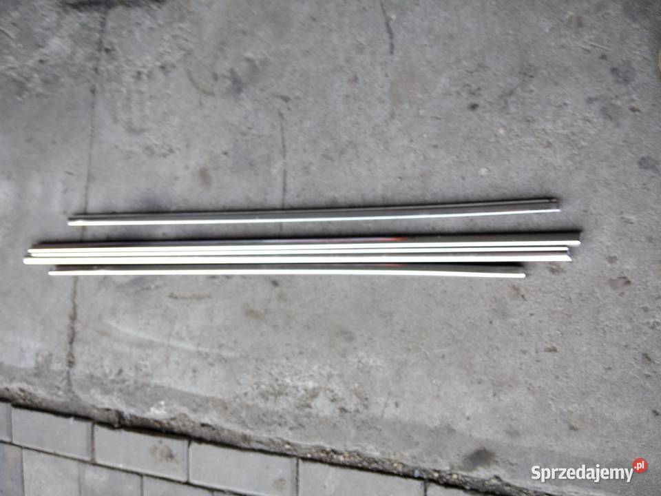 bmw e39 listwy chrom zgarniające komplet 4 osobowe Imielin