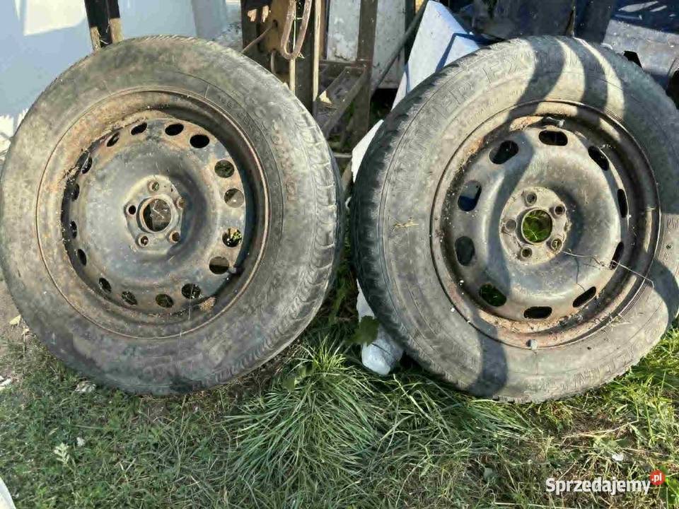 Felgi stalowe z oponami ziomowe seat toledo mazowieckie sprzedam