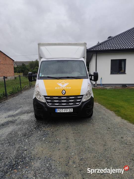RENAULT MASTER KONTENER NISKOPODŁOGOWY KONIOWÓZ nieuszkodzony Bartochów