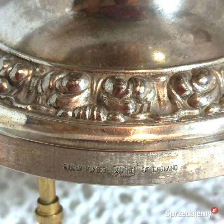 Zabytkowa platerowana ikebana warmińsko-mazurskie Szczytno