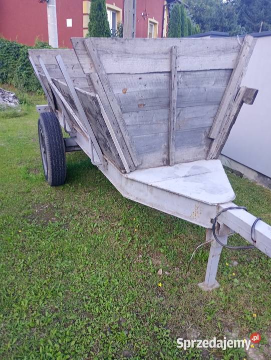 Przyczepa jednosiowa sprzedam