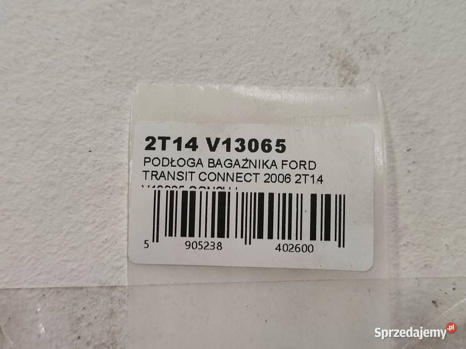 PODŁOGA BAGAŻNIKA FORD TRANSIT CONNECT 2002 NOWA osobowe