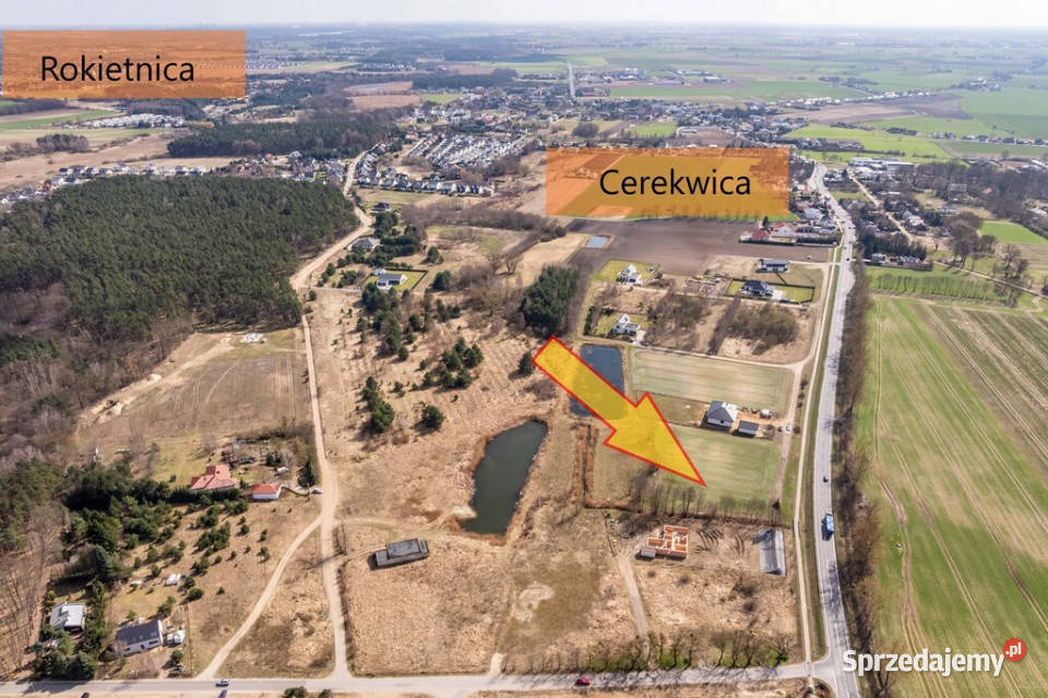 Cerekwica Osiedle Przylesie działka budowlana