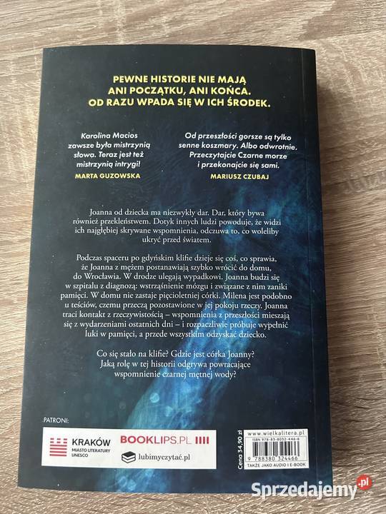 Karolina Macios Czarne morze kujawsko-pomorskie sprzedam