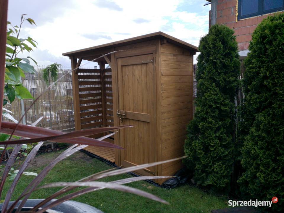 Drewutnia 15 x 11m narzędziówka 1 x 11m z dachem Kalety
