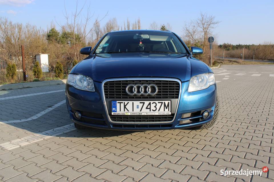 Audi A4 B7 19 TDI bez DPF ZAMIAN granatowy świętokrzyskie Kielce