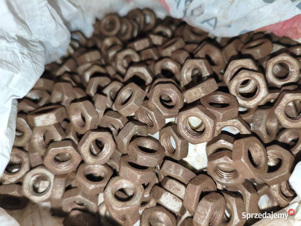 Oryginalne śruby i nakrętki M8 z drobnozwojnym Pozostałe Leszno