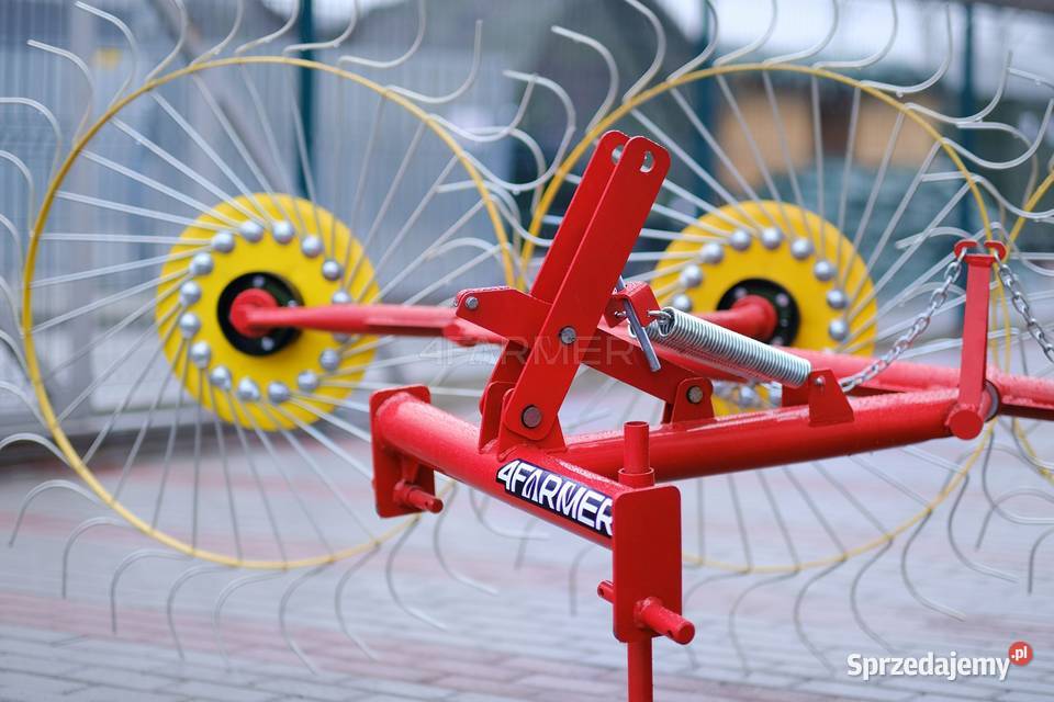 Przetrząsacz zgrabiarka 4 gwiazdowa Z213 4FARMER Tajęcina sprzedam